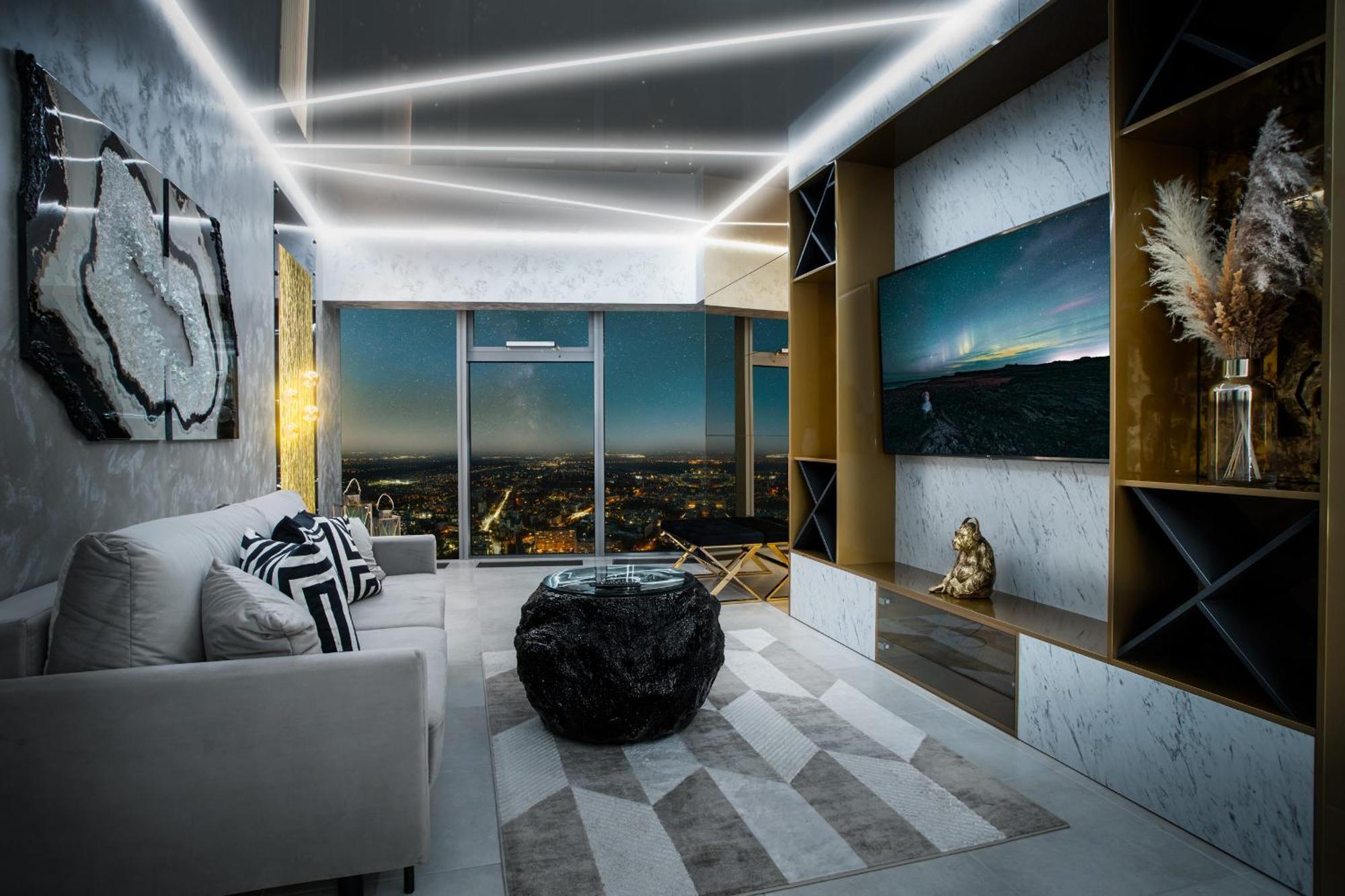 30Th+ Floor Apartments In Sky Tower Wroclaw Dış mekan fotoğraf